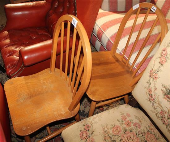 Pair Ercol chairs